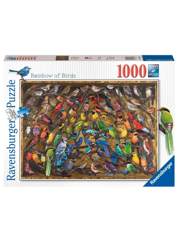 Ravensburger Puzzle Rainbow of Birds 1000p (12000281)