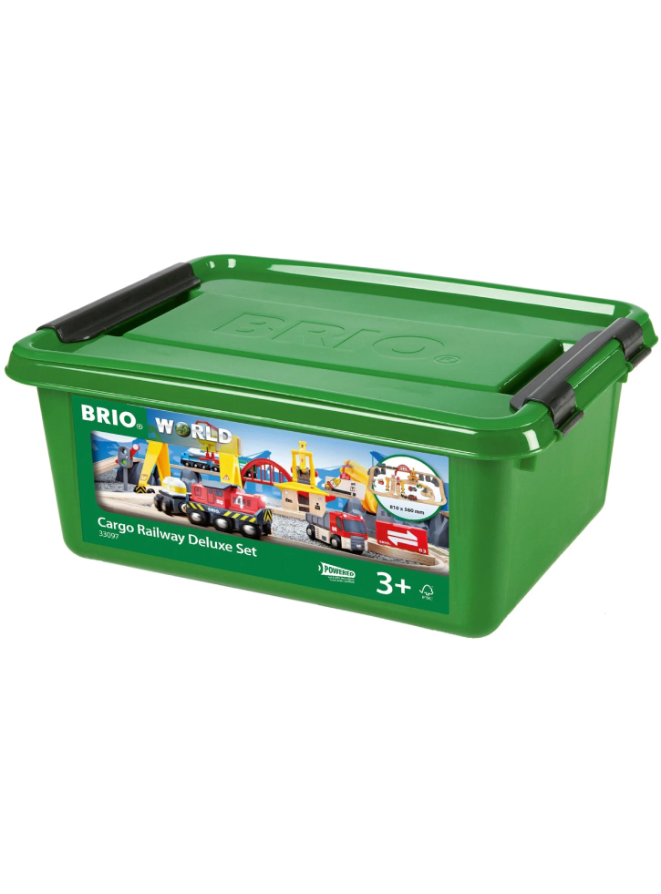 BRIO Cargo Railway Deluxe Set in Tub (33097)