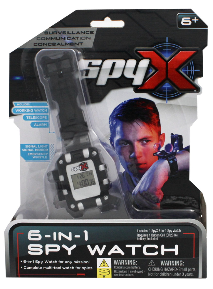 SpyX 6 in 1 Spy Watch (20210)