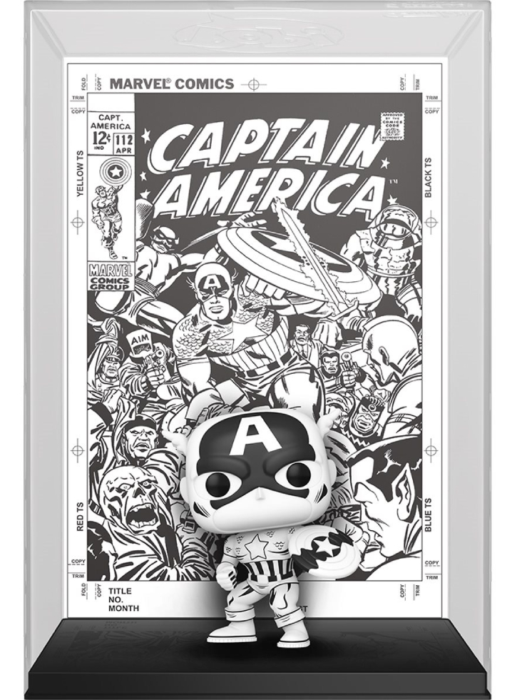 Funko Pop Comic Covers Marvels 85th Captain America #61 9cm