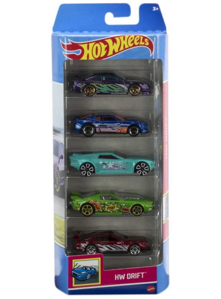 Hot Wheels HW Drift (Set Of 5) (HTV51)