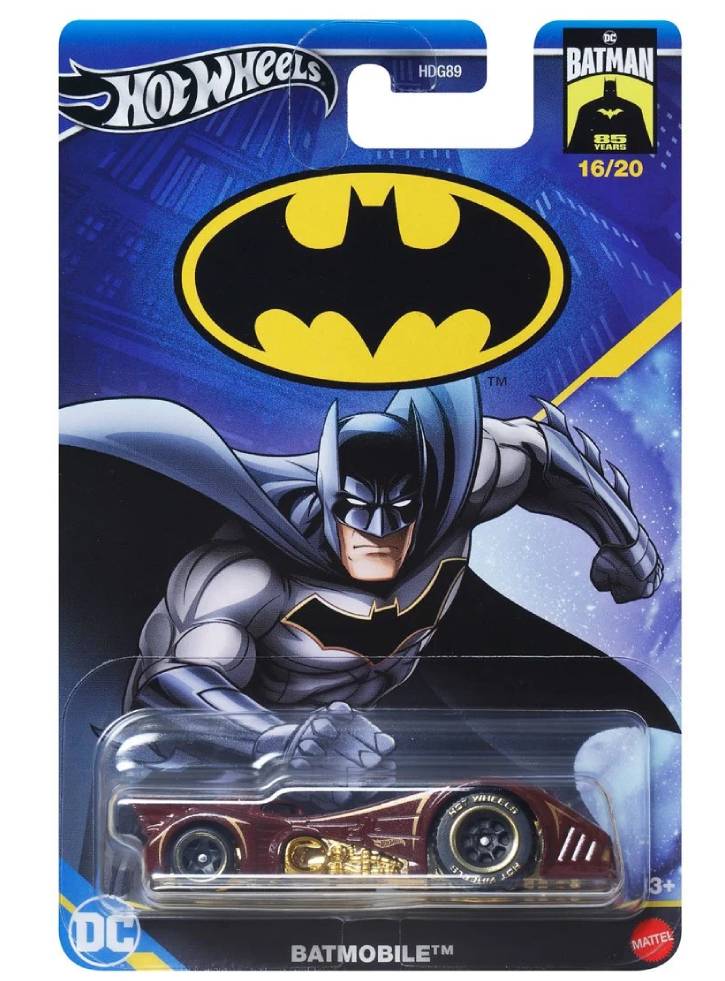 Hot Wheels DC Batman 85 Years Batmobile (HRW31)