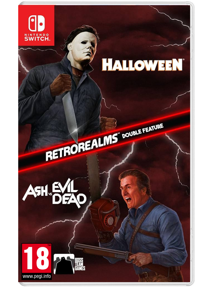 Halloween And Ash Vs Evil Dead Retrorealms Double Feature - Nintendo Switch