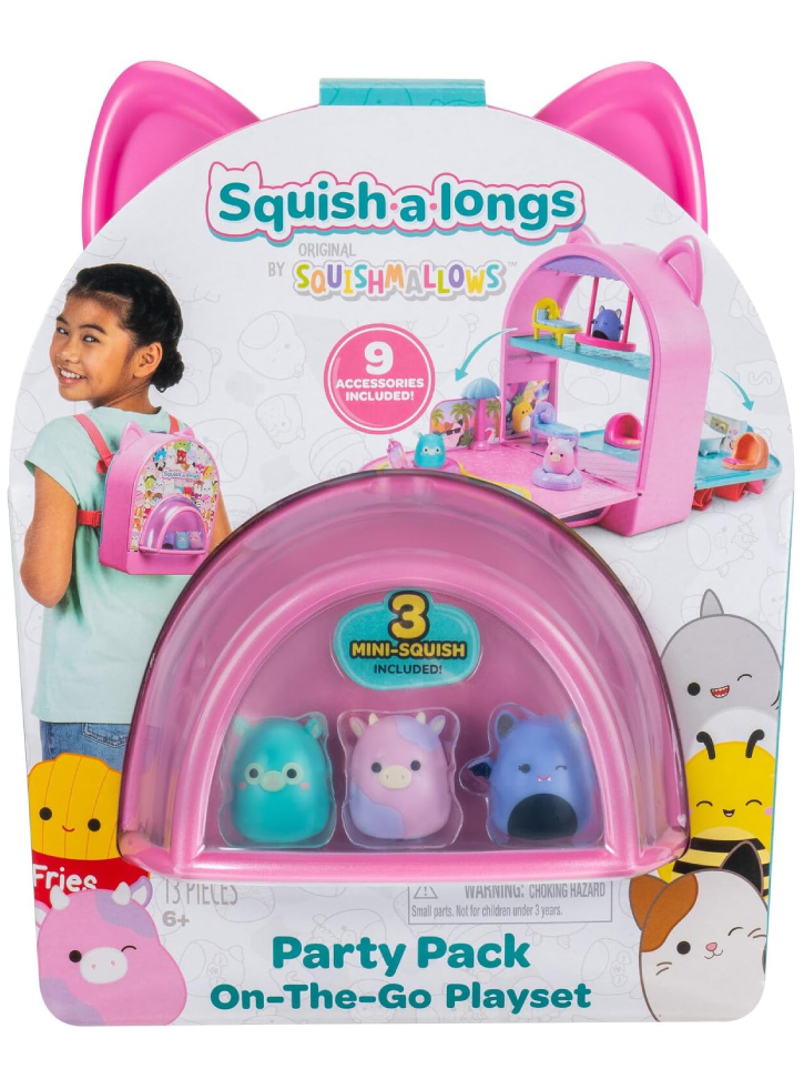 Squishalongs 2,5 cm On the Go Party Pack (2420137)