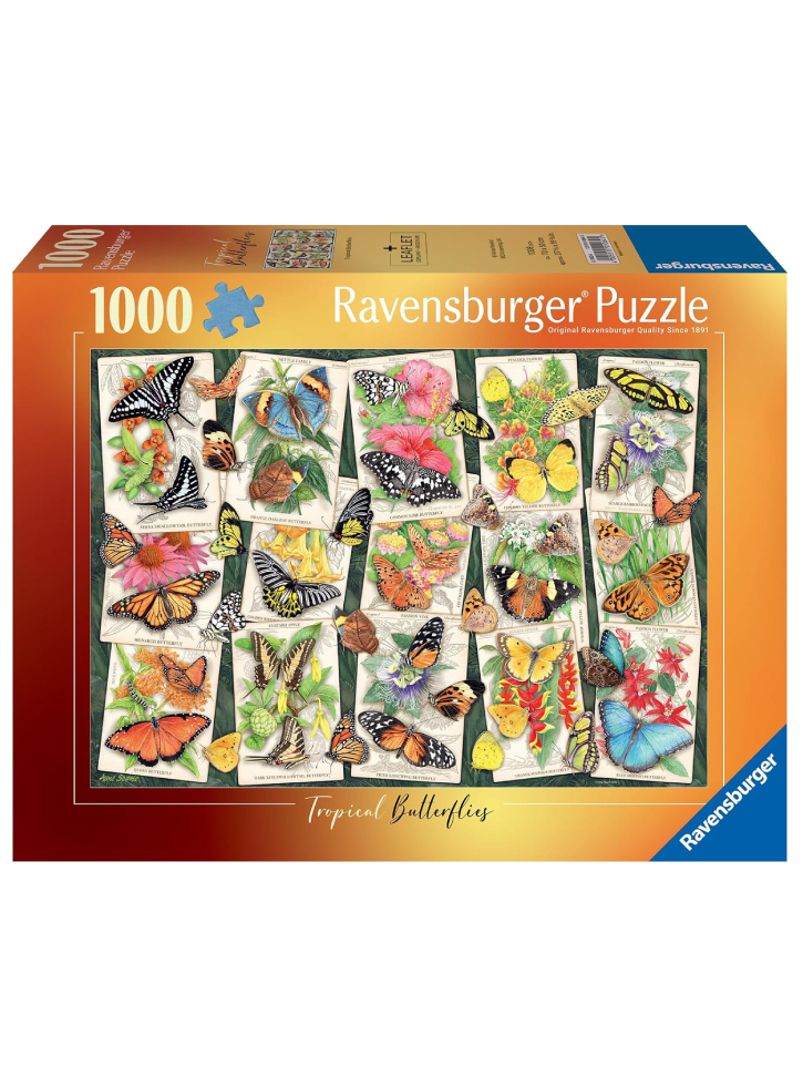 Ravensburger Puzzle Tropical Butterfly 1000p (12001084)