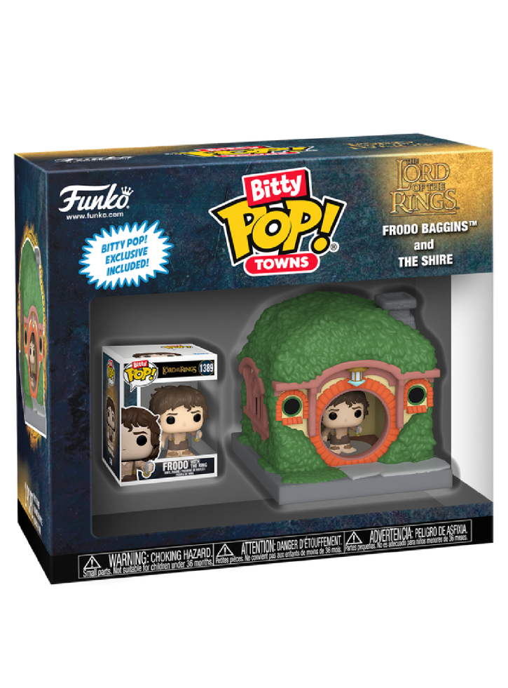 Funko Bitty Pop Towns The Lord of the Rings Frodo Baggins and the Shire