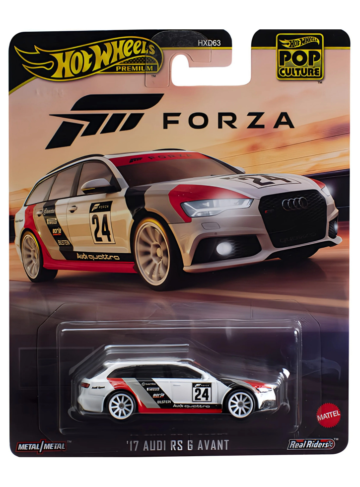 Mattel Hot Wheels(r) Pop Culture '17 Audi RS6 Avant Forza (HVJ47)