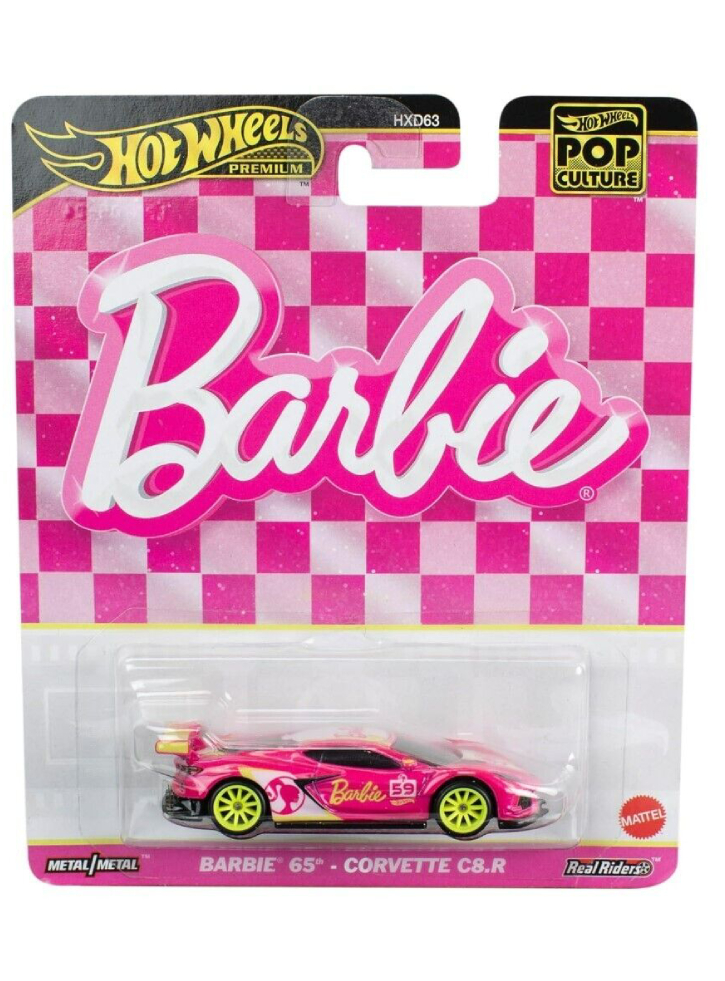 Hot Wheels(r) Pop Culture Barbie 65th Corvette C8.R (HVJ51)