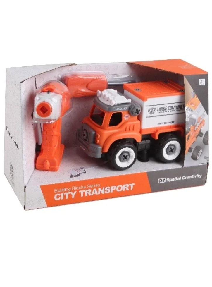 Contruck R/C DIY with sound Container Truck (520559)