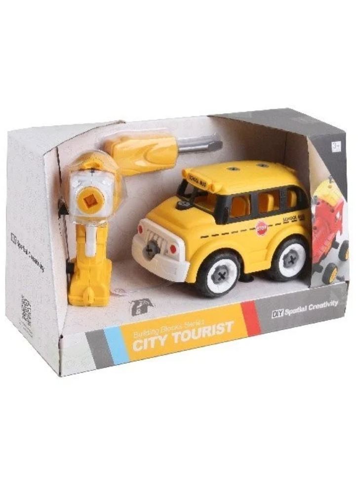 Contruck R/C DIY with sound School Bus (520563)