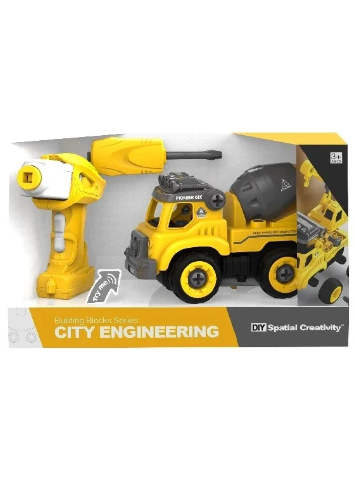 Contruck R/C DIY with sound Cement Mixer (520552)