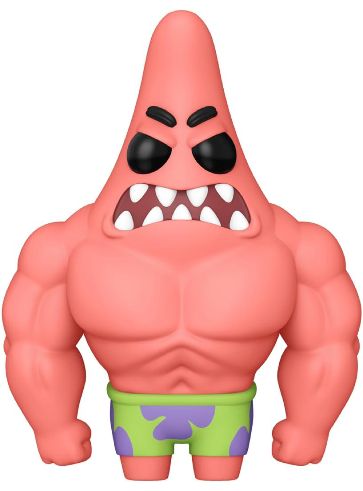 Funko Pop Animation SpongeBob SquarePants Anniversary Fry Cook Games Patrick #1668 9cm