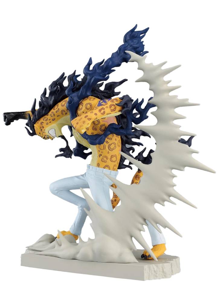 Banpresto Senkozekkei One Piece Rob Lucci Statue 10cm (89378)
