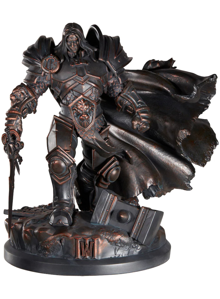 Blizzard World of Warcraft III Prince Arthas Statue 25cm