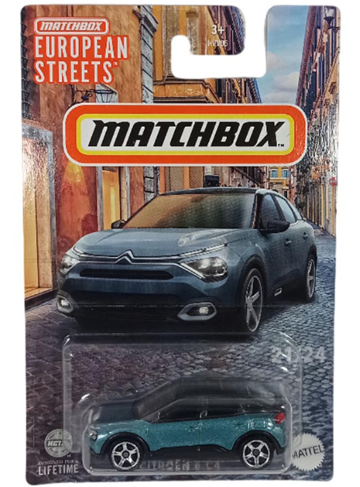 Matchbox European Streets Citroen e-C4 Vehicle (HVV42)
