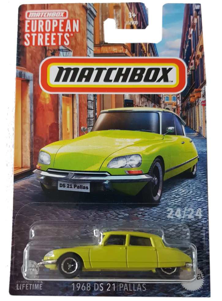 Matchbox European Streets 1968 DS 21 Pallas Vehicle (HVV41)