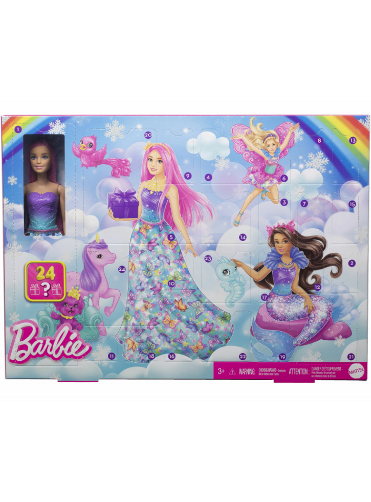 Barbie New Fairytale Advent Calendar (HRG90)