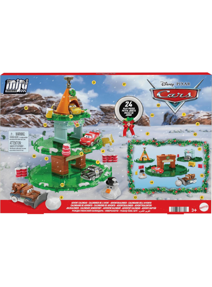 Disney Cars Minis Advent Calendar (HXT34)