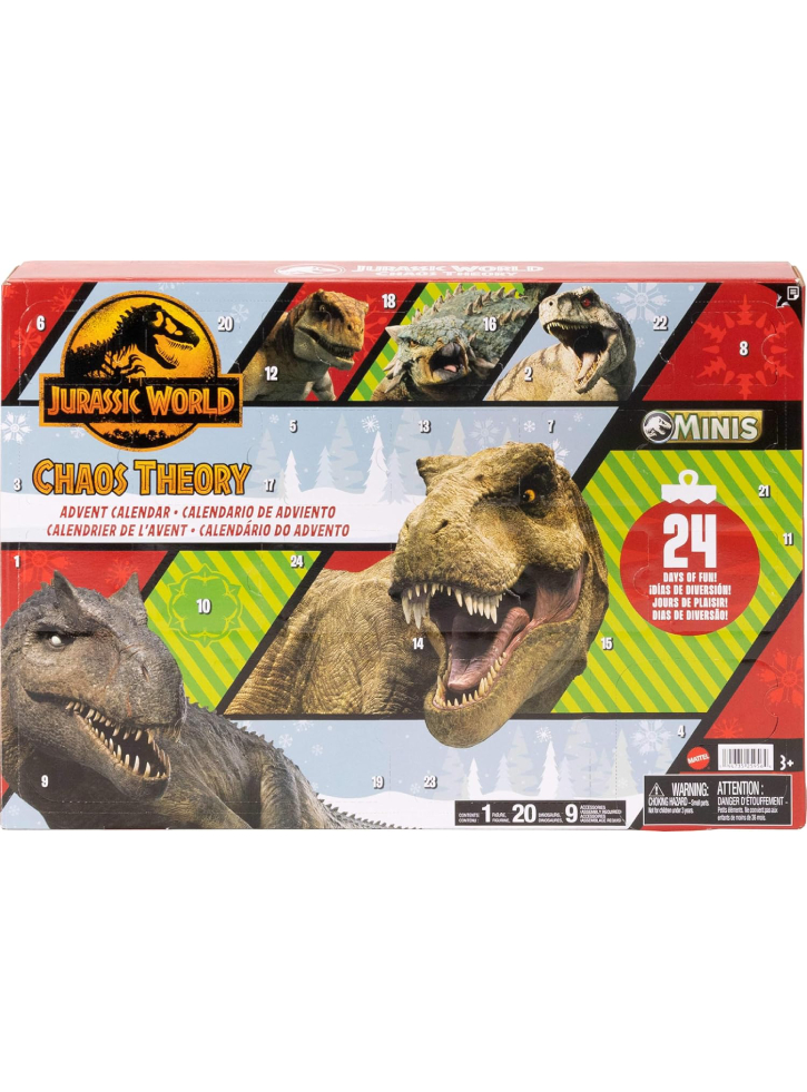 Jurassic World Chaos Theory Advent Calendar (JBG37)