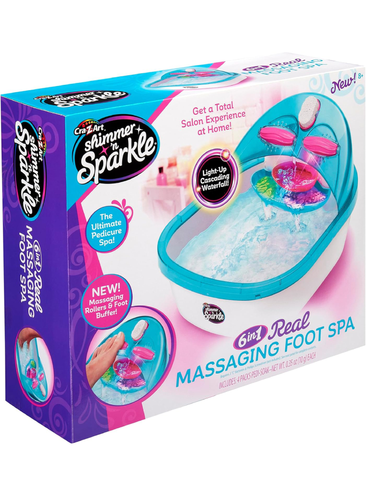 SHIMMER N SPARKLE 5 IN 1 LIGHT UP SPA SALON (65628)