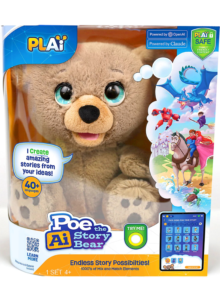 Play-I Poe Interactive AI Bear (90255)