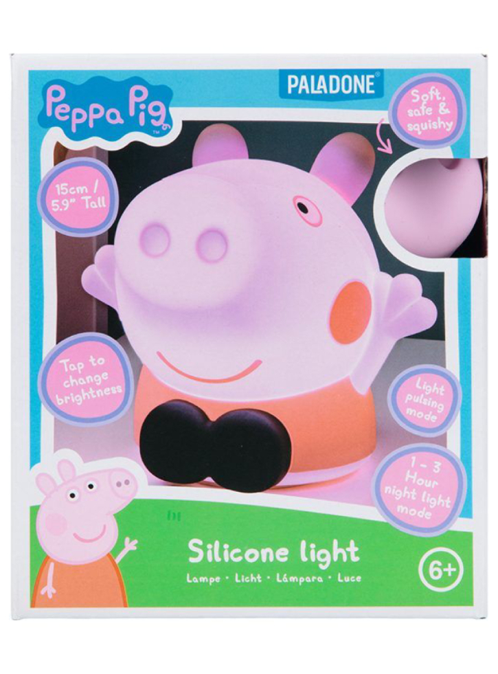 Paladone Peppa Pig Silicone Light Rechargeable Battery (PP13695PP)