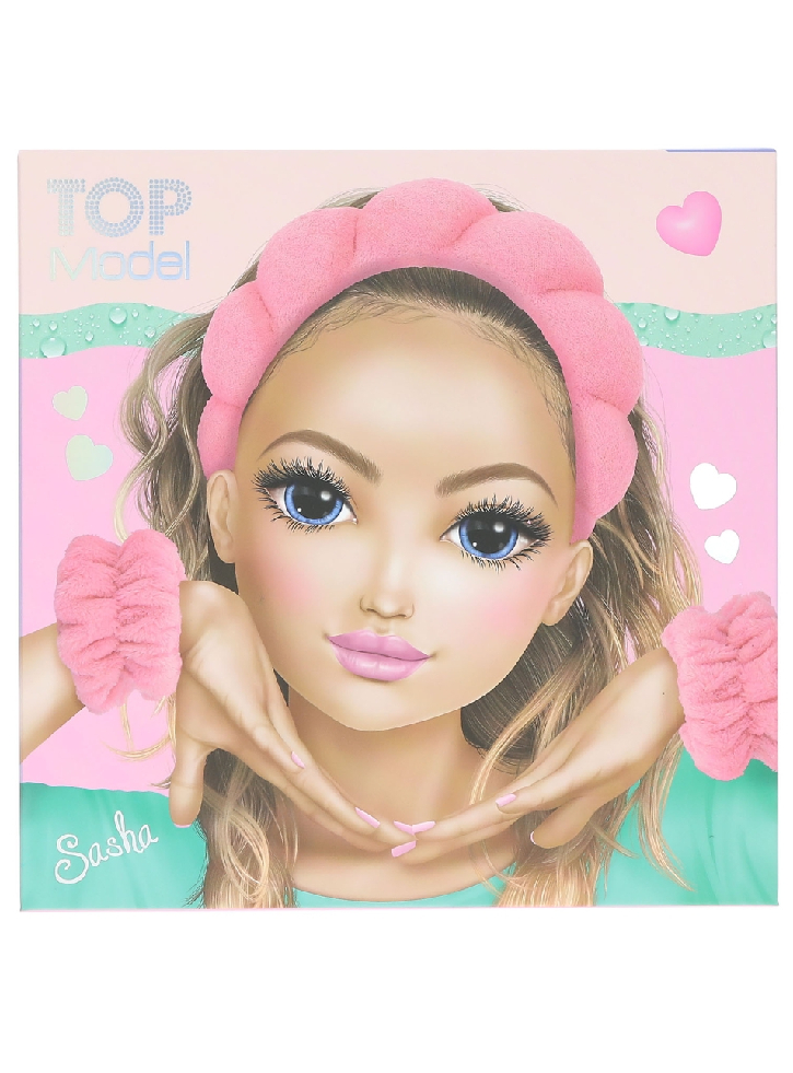 TOPModel Hairband and wrist wash band BEAUTY and ME (0413250)
