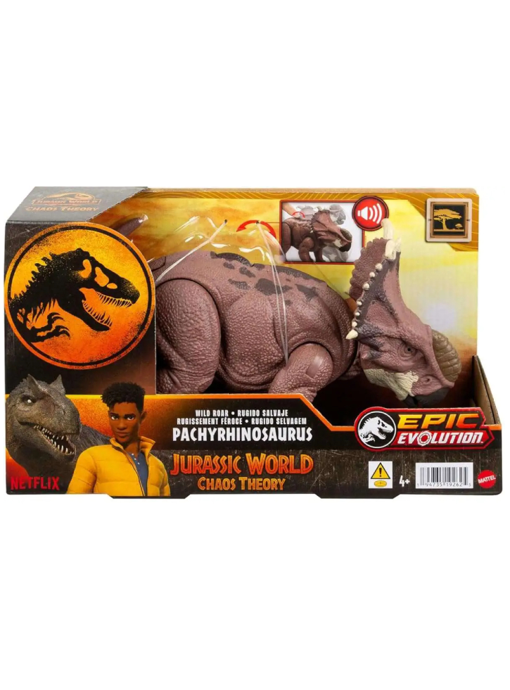 Jurassic World Epic Evolution Wild Roar Pachyrhinosaurus (HTK72)
