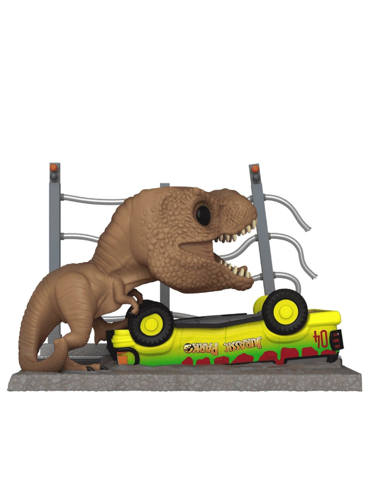 Funko Pop Moment Jurassic Park 30th Anniversary T-rex Breakout Tyrannosaurus Rex #1381 16cm