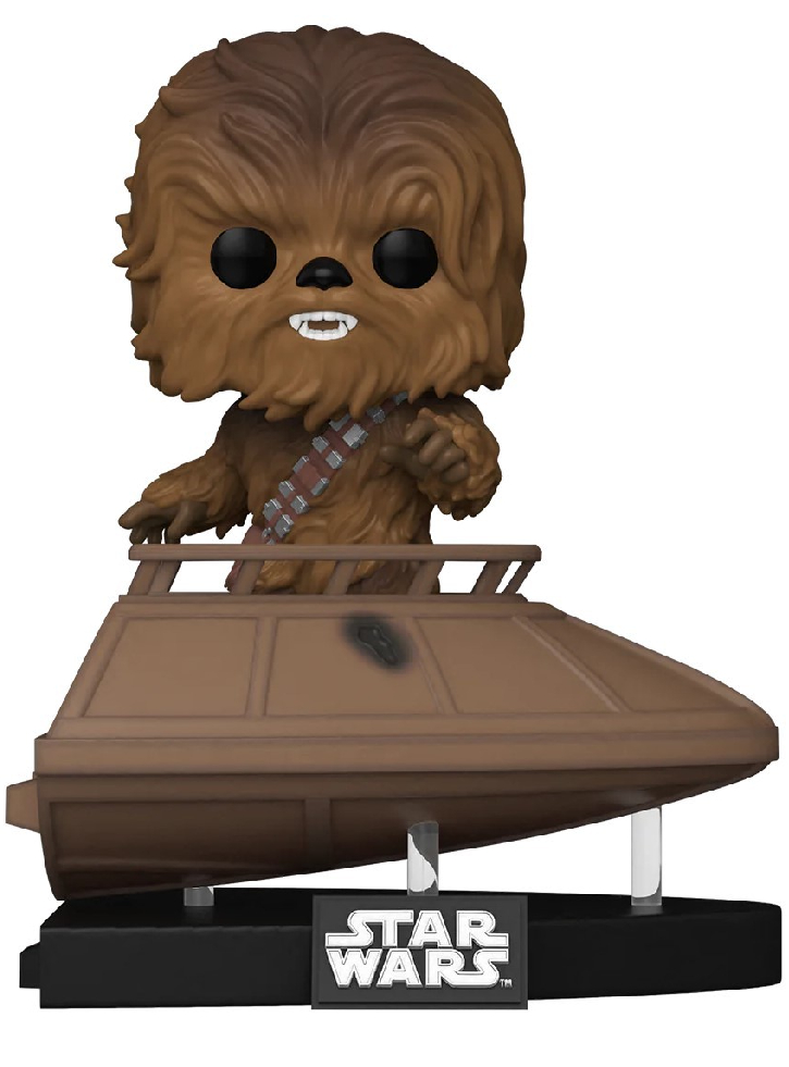 Funko Pop Deluxe Disney Star Wars Return of The Jedi Jabbas Skiff Chewbacca (Special Edition) #619 15cm