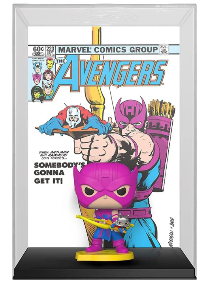 Funko Pop Comic Covers Marvel Avengers Hawkeye Ant-Man (Special Edition) #22 9cm