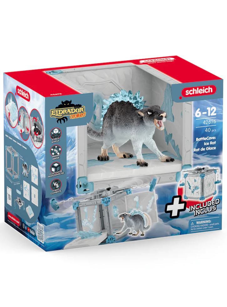 Schleich BattleCave Ice Rat (42676)