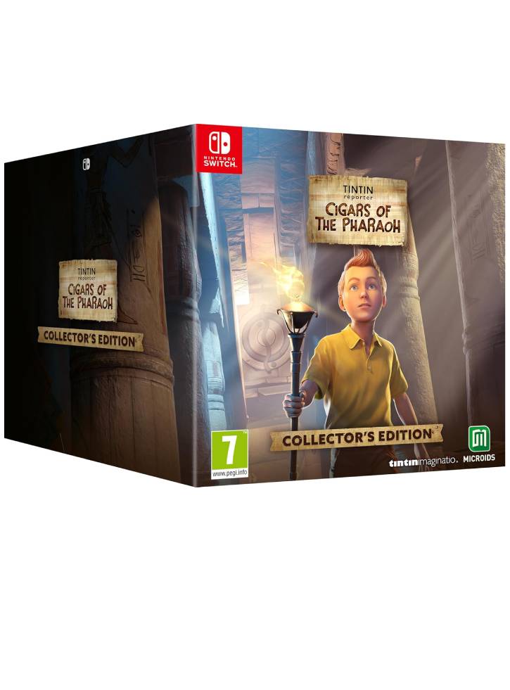TINTIN Reporter Cigars of The Pharaoh Collector's Edition - Nintendo Switch