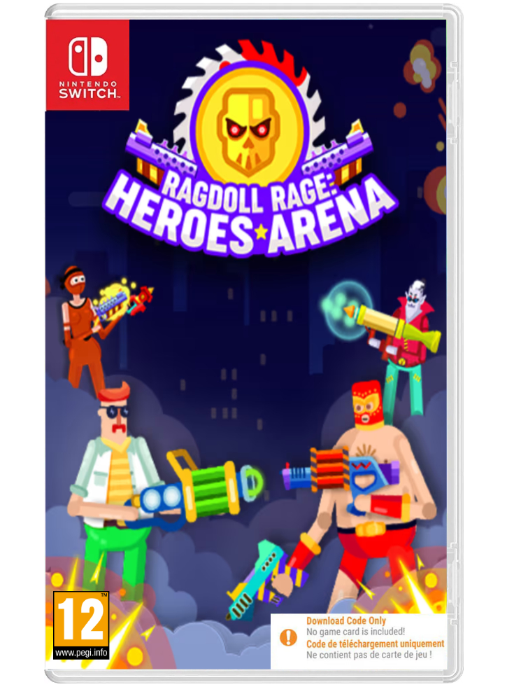 Ragdoll Rage Heroes Arena (Code in a Box) - Nintendo Switch