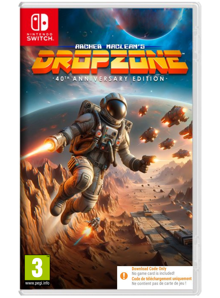Archer MacLean's Dropzon (Code in a Box) - Nintendo Switch
