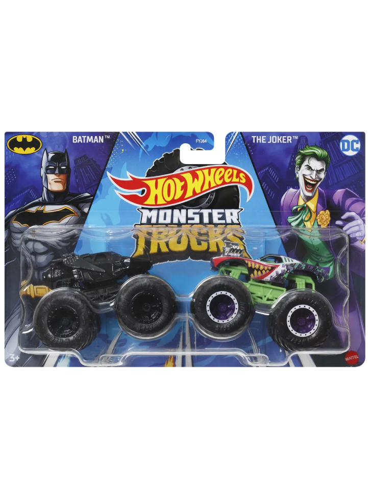 Hot Wheels Monster Trucks Demolition Doubles Batman VS The Joker (HWN55)