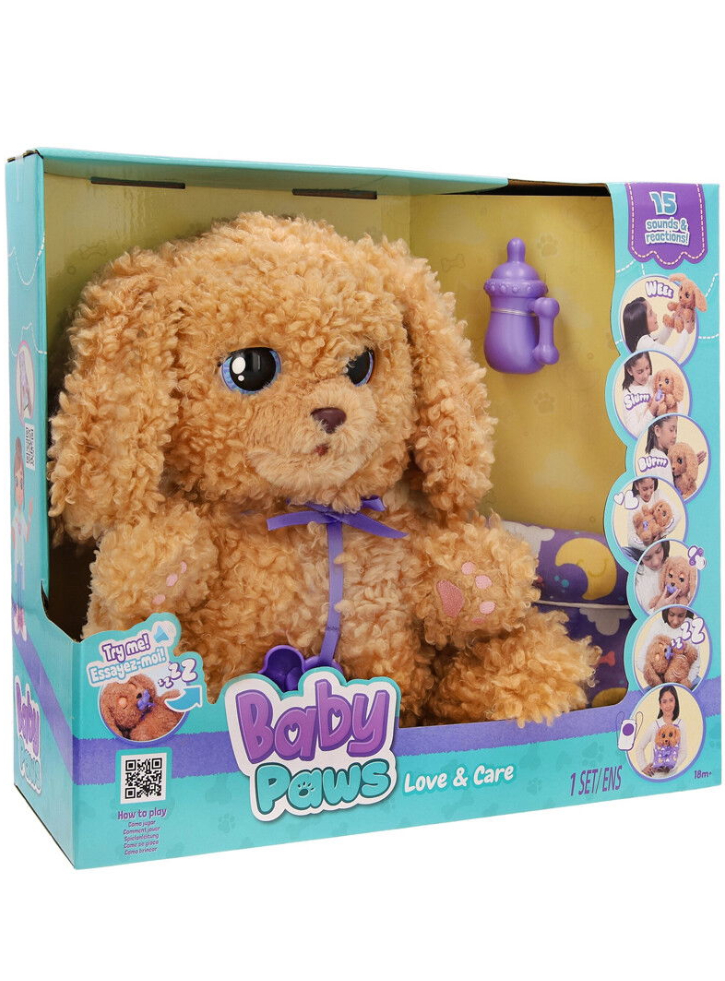 Baby Paws Interactive Puppy Labradoodle 25 cm (264-921153)