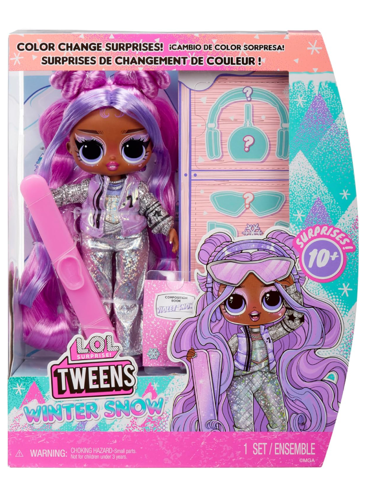 LO.L. Surprise Tweens Winter Snow Doll Violet Snow (427728)
