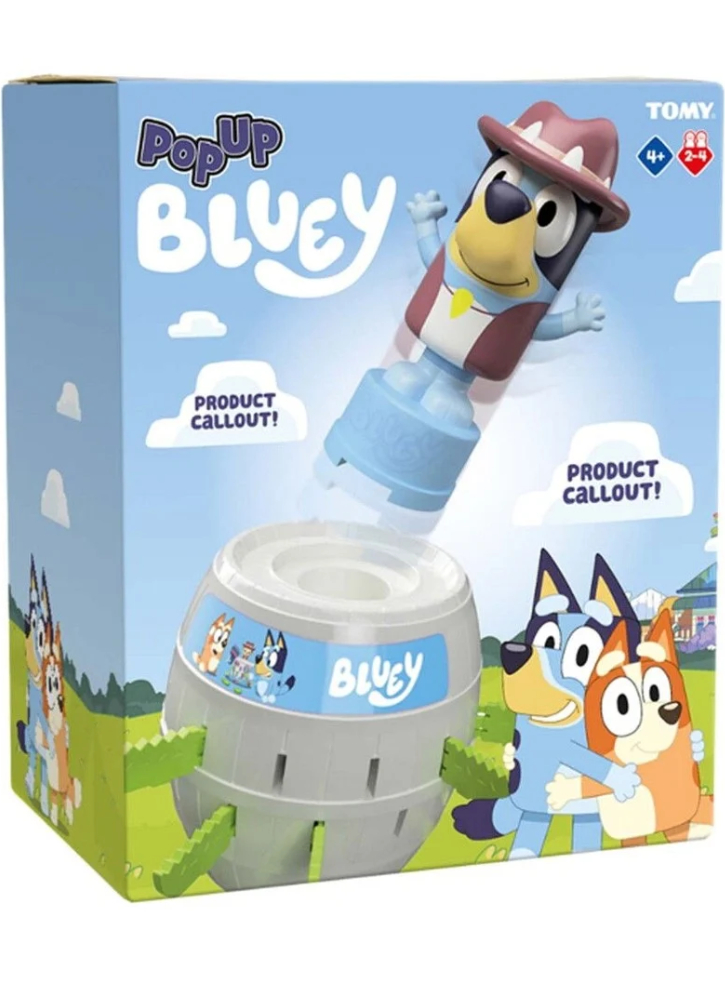 TOMY Pop Up Bluey (85-73659)