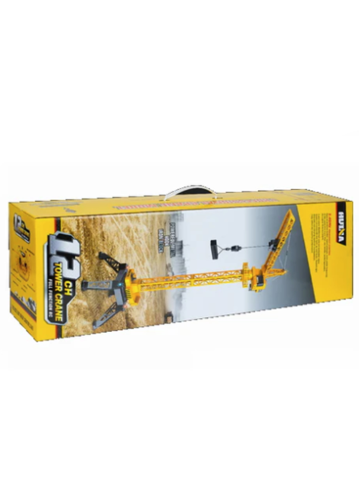 HUINA Tower Crane R/C 1:14, 2,4GHz Ni-MH, 12 channels (471457)
