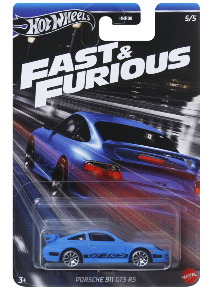 Hot Wheels Fast Furious Porsche 911 GT3 RS (HRW55)