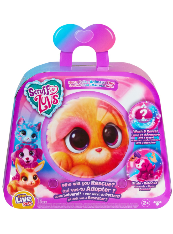 Little Live Pets Scruff a Luvs Neon Pets Random (1863-30177)
