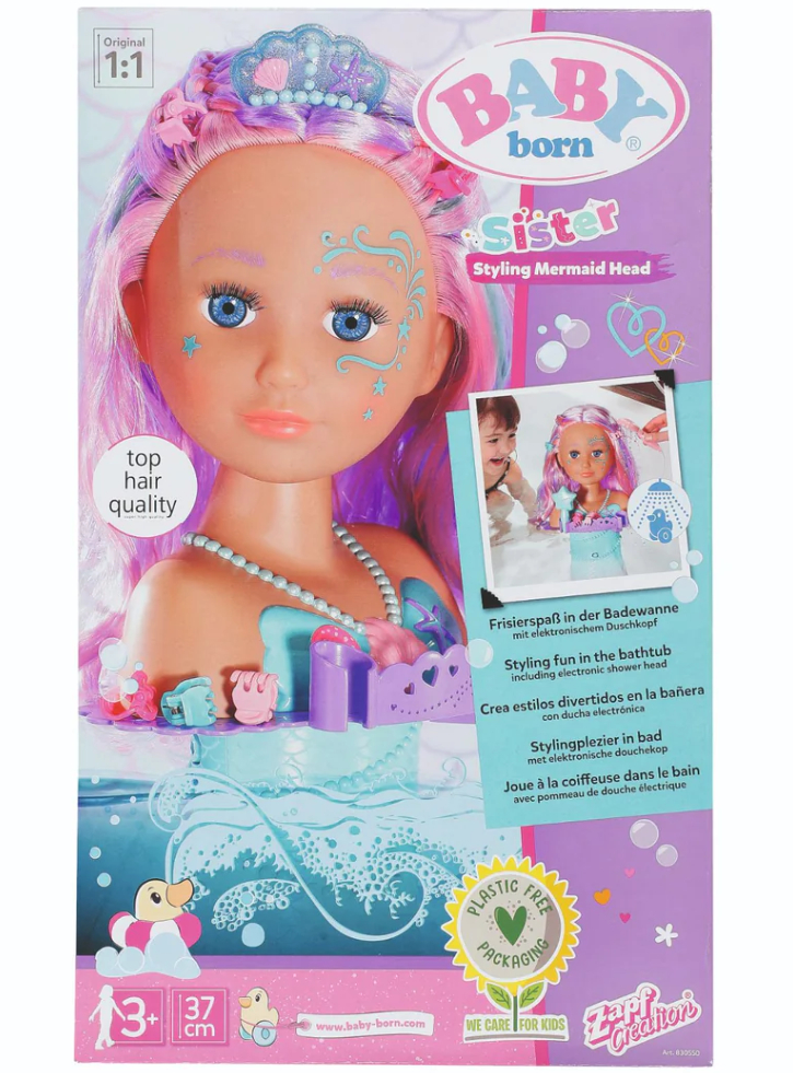 BABY born Sister Styling Bathtub Head (830550)