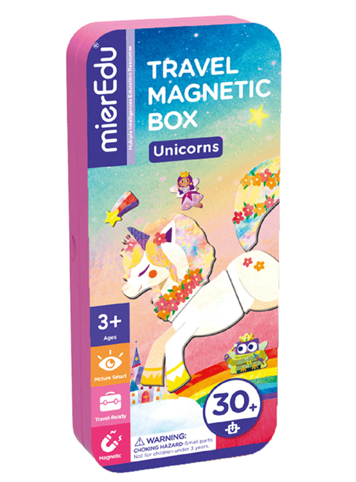 mierEdu Magnetic Travel Box Unicorns (ME0885)