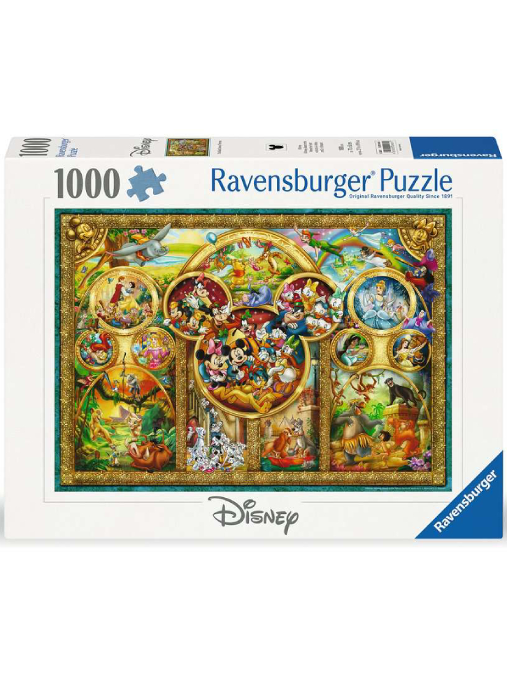 Ravensburger Puzzle The Best Disney Themes 1000pc (12000469)