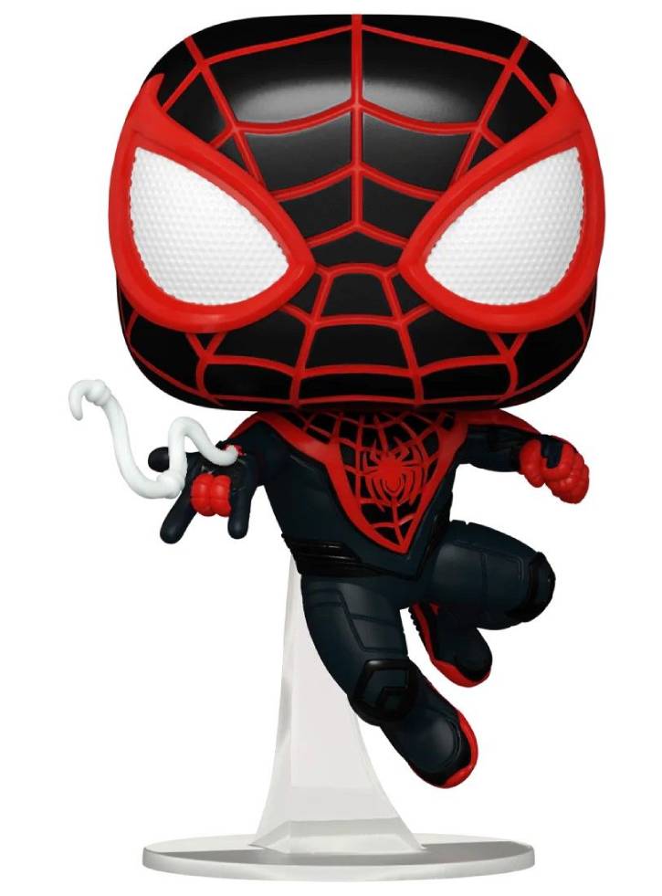 Funko Pop Marvel Gamerverse Spider-Man 2 Miles Morales (Upgraded Suit) #970 Bobble-Head 9cm