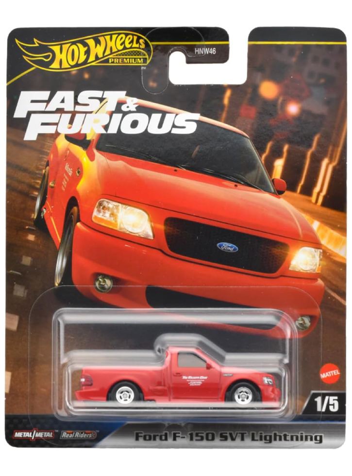 Hot Wheels Premium Fast Furious Ford F-150 SVT Litghtning 1/5 (HYP75)