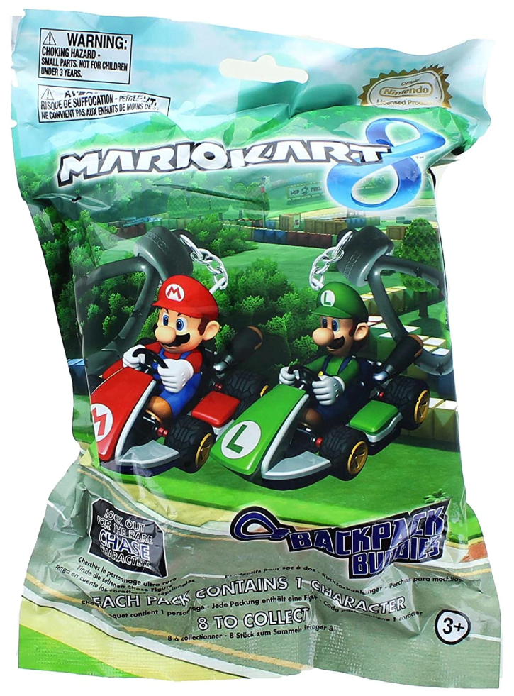 Mario Kart Backpack Buddies (Random)