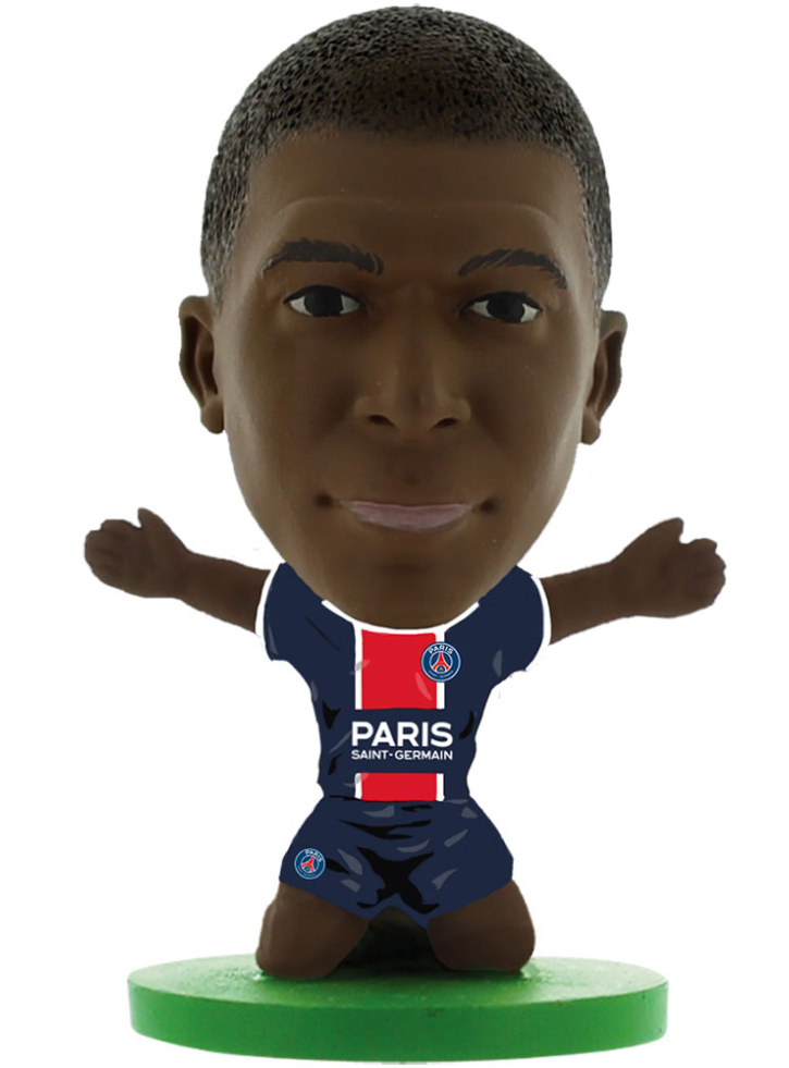 Soccerstarz Paris St Germain Kylian Mbappe Home Kit (Classic Kit)