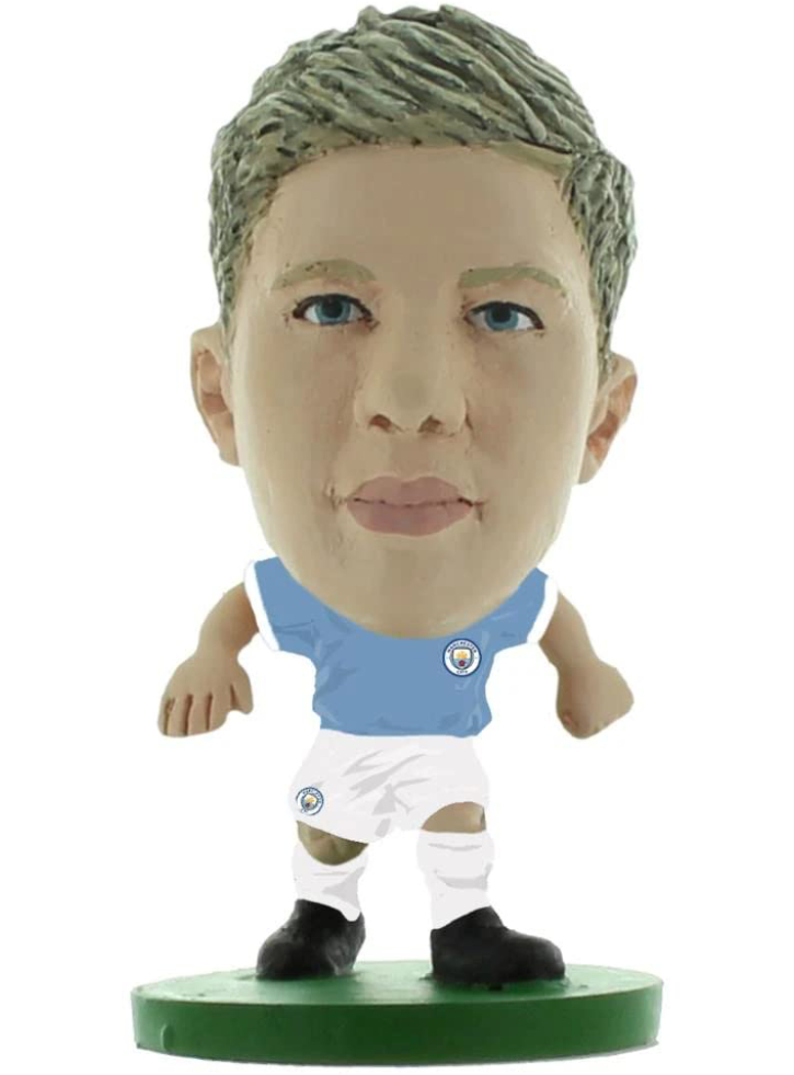 Soccerstarz Man City Kevin De Bruyne Home Kit (Classic Kit)